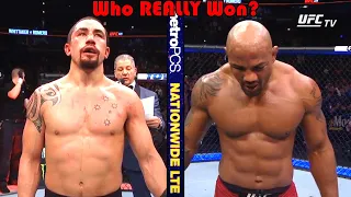 Let's put an End to this...Who REALLY Won? (Robert Whittaker vs Yoel Romero 2)