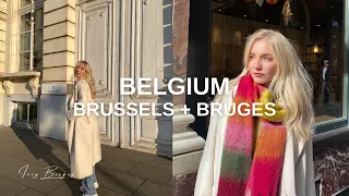 weekend trip to Belgium (Brussels + Bruges) | study abroad series
