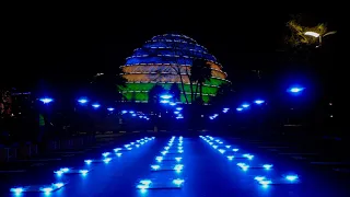 Spectacular drone show lights up Kigali as Rwanda gears up for Veteran Championship (VCWC 2024)