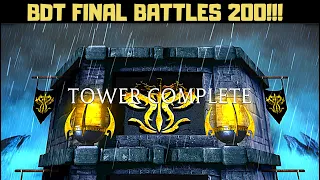 MK Mobile: Black Dragon Tower Battles 200!! Honest opinion on the tower!