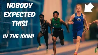 He was NEVER supposed to be this FAST! || The FASTEST 100 meter men in D1 you've NEVER heard of!