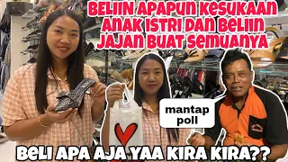 HARI INI FULL NYENENGIN ANAK ISTRI DAN SEMUANYA DAN BEGINI REAKSI BAPAK DIBELIIN JAJAN KESUKAANYA?