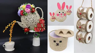 5 Jute craft ideas | Home decorating ideas handmade easy | 2021