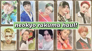 first neokyo rakuma haul! // ateez, nct, wayv :)