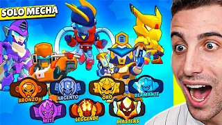 Gioco con SOLO Skin MECHA in RANKED su Brawl Stars!