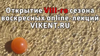 VIKENT.RU: Открытие VIII-го сезона воскресных online-лекций и консультаций