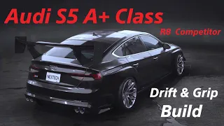 NFS Unbound A+ Class - Audi S5 Drift & Grip Build