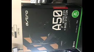 Astro A50 Unboxing and Connecting to XBOX and PC!