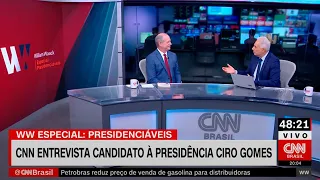 SABATINA CNN BRASIL COM CIRO GOMES | 01/09/2022