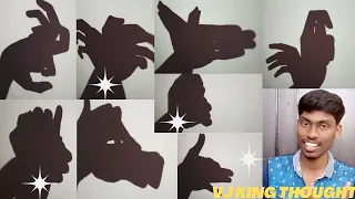 Amazing Hand Shadow | VjKing | @vjkingthought