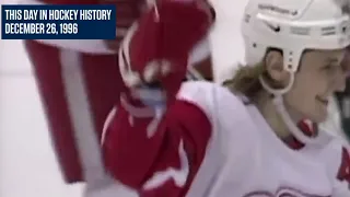 Sergei Fedorov Scores Five Goals For Detroit Red Wings In OT Thriller | This Day In Hockey History