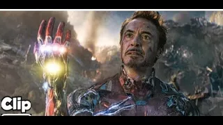 IRON - MAN(TONY STARK ) DEATH SCENE (ULTRA HD 4K QUALITY) AVENGERS - ENDGAME