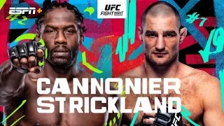 UFC VEGAS 66 LIVE CANNONIER VS STRICKLAND LIVESTREAM FULL FIGHT NIGHT COMPANION & PLAY BY PLAY