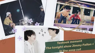 (KOR/ENG) [🐰🐯 정국&뷔] ⛸ 🆕 Taekook moment the tonight show Jimmy Fallon & In The S**P cut🍒🧀