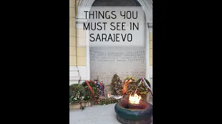 The City of Sarajevo Bosnia in 1 day