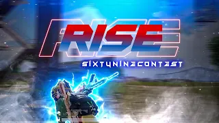 RISE | BGMI VELOCITY MONTAGE | SixtyNine Editing Contest | #SixtyNineContest | Android Edit