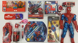 My Latest Cheapest Spiderman toys Collection,Big Spiderman , Web Launcher ,Bicycle ,walkie talkies