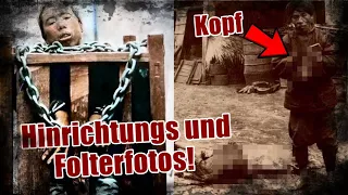 HINRICHTUNGS und FOLTERBILDER des Boxeraufstands in China! (Ab 18!)