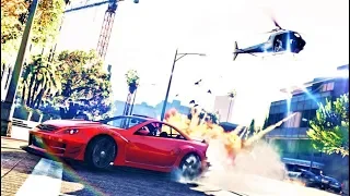 GTA 5 #1: 😱LOS SANTOSU 5 YILDIZLA BİRBİRİNE KATTIK!!!??😱