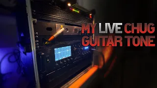 MY LIVE CHUG GUITAR TONE! - AXE FX 3