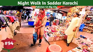 Night walk In Saddar Karachi #EasyWalks