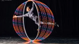 Volta Wheel, David Matz LED Cyr Wheel