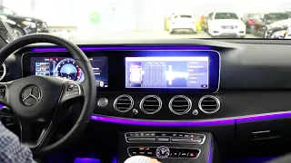 Mercedes-Benz E-Class Interior Lighting Colours Options | Over 60 to Choose From!