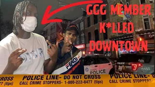 High ranking GGG GANG member Jason killed in triple shooting downtown Toronto