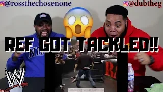 18+WWE TNA Referee Funny Moments (1) - REACTION!!