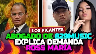 Abogado de 829 Music explica el caso de demanda de la artista Ross María | Vive el Espectáculo