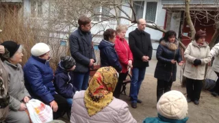 встреча с жителями Военного (танкового) городка в пос. Песочный 06 мая 2017 г