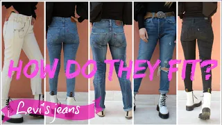 LEVI'S JEANS TRY ON GUIDE, 501's, MILLE HIGH, 511 etc. & WHERE DO I GET MY VINTAGE LEVI'S?