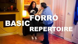 Creative forró dance demonstration featuring basic repertoire