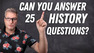 Best Ultimate History Quiz Game - 25 Questions