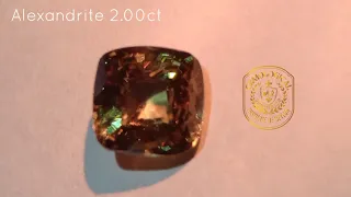 Alexandrite 2.00ct Ceylon - Sri lanka - High Quality Gemstone