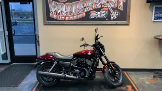 2015 Harley-Davidson Street 750 in Mysterious Red-XG750