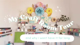 Craft Room Tour 2023 | My last days in it