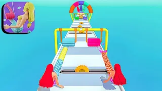 MERMAID STACK ALL LEVELS GAMEPLAY ANDROID,IOS (LEVELS 17-18)