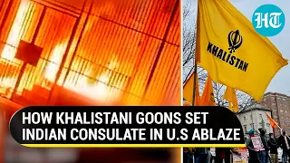 Khalistan Goons Vandalise Indian Consulate in San Francisco; U.S. Condemns 'Criminal' Act