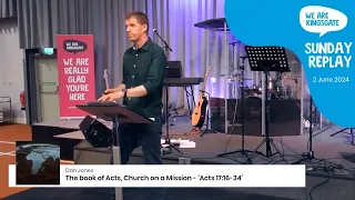 Sunday Online Replay - Kingsgate Church. The book of Acts, Church on a Mission - ‘Acts 17:16-34'