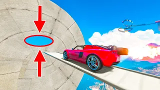 IMPOSSIBLE ROCKET CAR STUNT CHALLENGE In GTA 5!