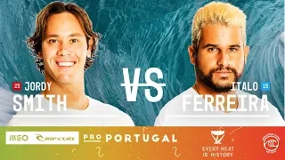 Jordy Smith & Italo Ferreira FINAL Heat at Rip Curl Pro Portugal