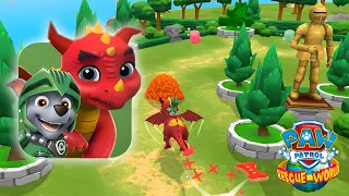 PAW Patrol Rescue World: Rocky's dragon adventures in Barkingburg Castle