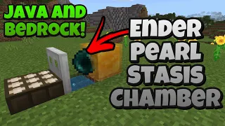 Minecraft Bedrock: 1.16 Easy Ender Pearl Stasis Chamber! (Xbox, Ps4, MCPE, Switch, Windows 10)