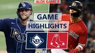 Tampa Bay Rays vs. Boston Red Sox Highlights | ALDS Game 3 (2021)