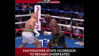 The "Notorious" Conor McGregor Amazing Uppercut on Floyd "The Money" Mayweather