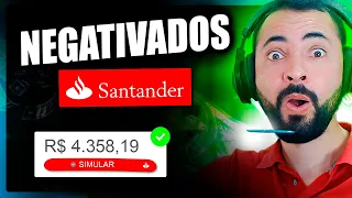 💸EMPRÉSTIMO SANTANDER: DINHEIRO CAI NA HORA - DE QUALQUER VALOR PARA NEGATIVADO - FÁCIL APROVAÇÃO!!