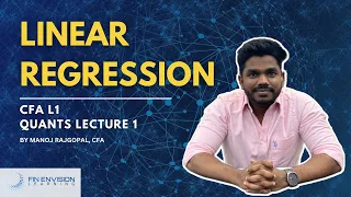 CFA Level 1 ((2023) | Quantitative Methods | Linear Regression | Lecture -1 | Hindi