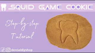 SQUID GAME COOKIE RECIPE *DALGONA COOKIES* TUTORIAL