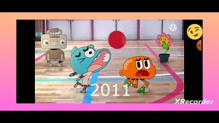 La evolución de el increible mundo de gumball